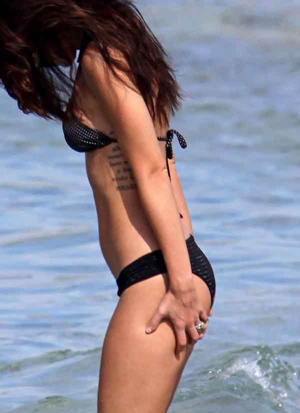 Megan Fox black bikini 7