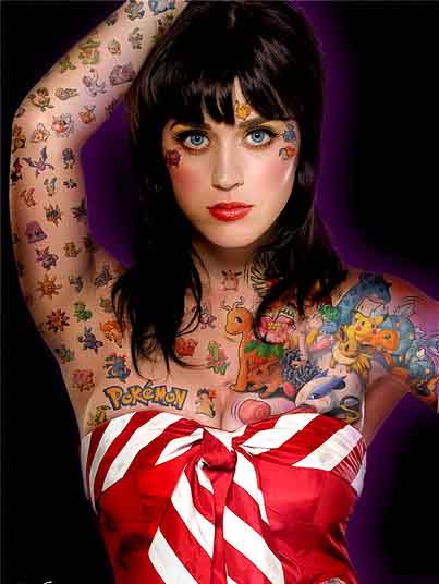 Katy Perry tattoos