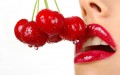 beautiful cherries and lips
