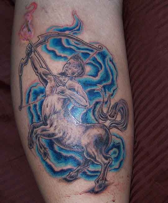arm sagittarius tattoo