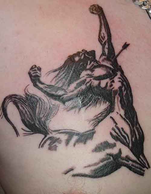 art sagittarius tattoos