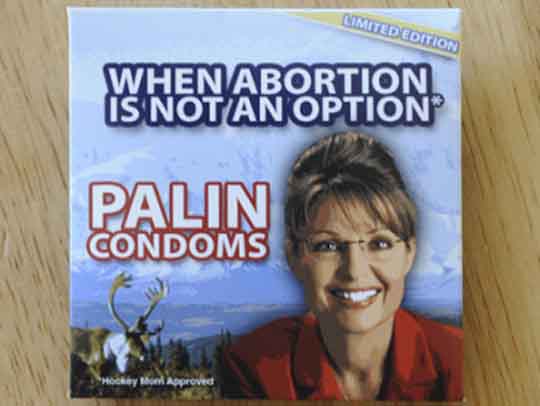 Smiey Palin Condom trademark