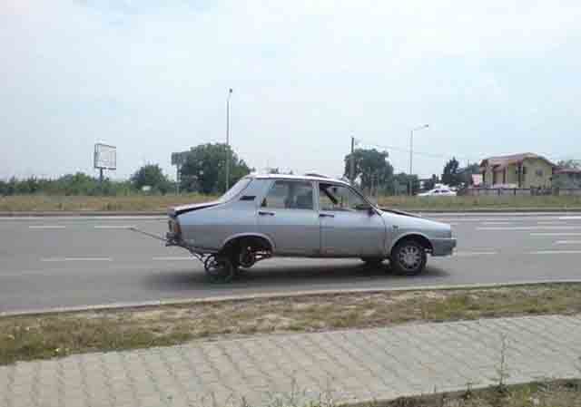 Funny car futuristic design