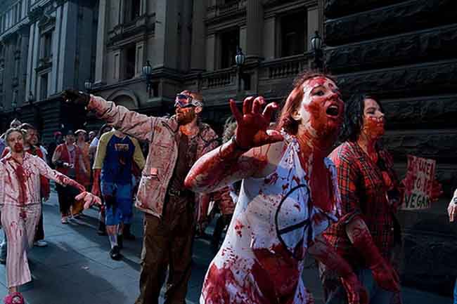 bizarre zombie photo