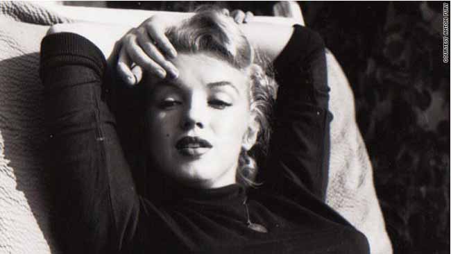 beautiful unseen image of  Marilyn Monroe 
